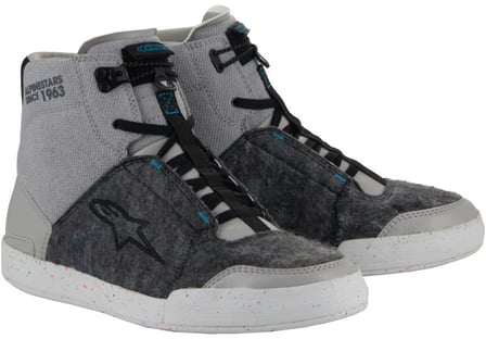 Alpinestars Circal Riding Shoes Gray Black Methyl Blue 9245