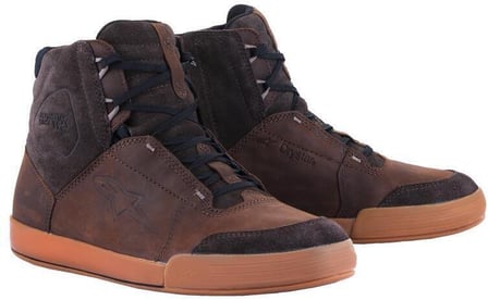 Alpinestars Chrome Crafted Drystar Shoes Brown Gum 816