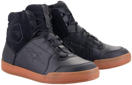 Alpinestars Chrome Drystar Shoes Black Black Gum 1189