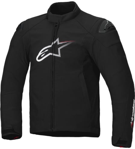Alpinestars Smx Waterproof Jacket Black White Bright Red 1304