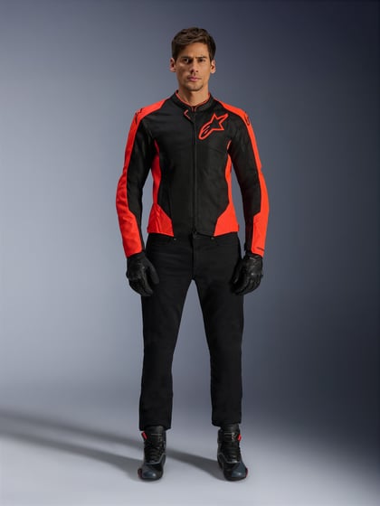 Alpinestars Viper Air V4 Jacket Red Fluo Black 314