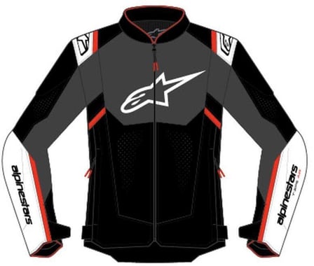 Alpinestars T-Sps Air V2 Jacket Black White Red Fluo 1231