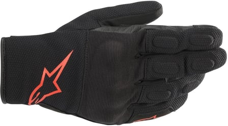 Alpinestars S Max Drystar Gloves Black Red Fluo 1030