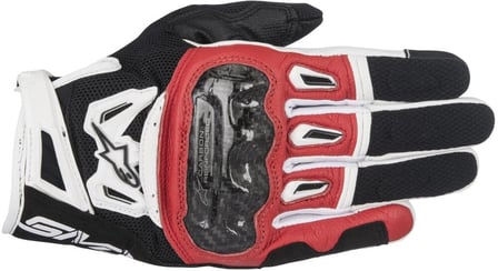 Alpinestars Smx-2 Air Carbon V2 Gloves Black Red White 132