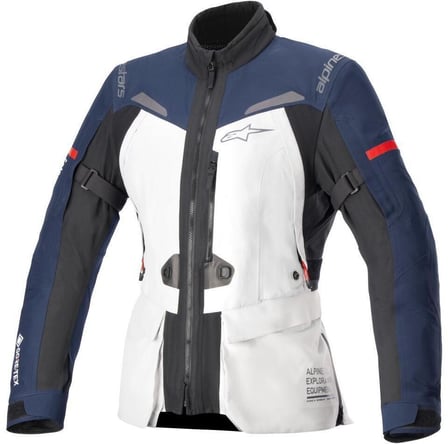 Alpinestars Stella St-7 2L Gore-Tex® Jacket Ice Gray Dark Blue Black 9174