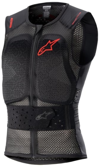 Alpinestars Nucleon Flex Pro Protection Vest Transparent Smoke Red Black 009