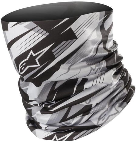Alpinestars Blurred Neck Tube Black Anthracite 104