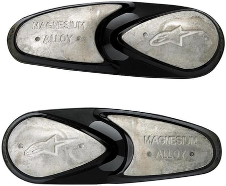 Alpinestars Magnesium Replaceable Toe Slider Gray 11