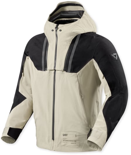 REV'IT Component 3 H2O Jacket Black/Sand