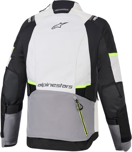 Alpinestars Stella Andes V4 Drystar Jacket Ice Gray Dark Gray Bk Yllw Fl 9282