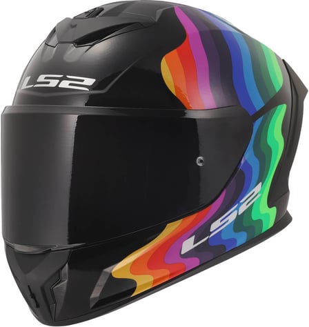 LS2 FF820 Rapid III Flow Black Multi