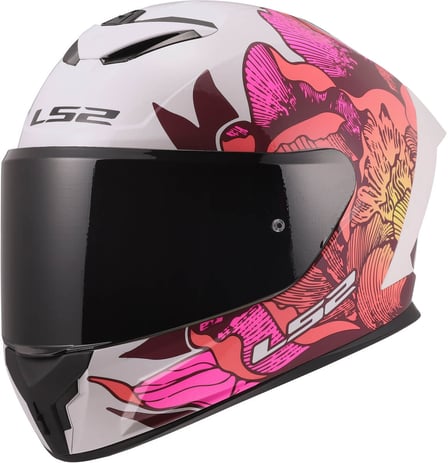 LS2 FF820 Rapid III Poppies Ii White Pink