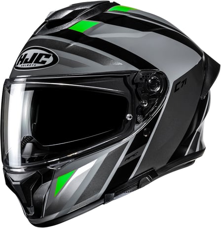 HJC C71 Faber Black/Green 184