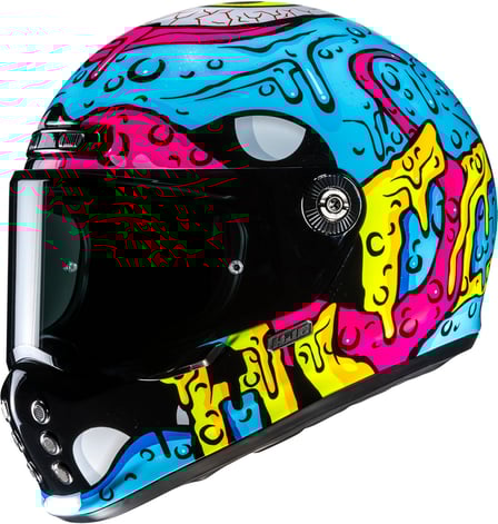 HJC V10 Squeeze Blue/Pink 576