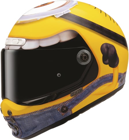 HJC V10 Stuart Minions Yellow/Blue 758