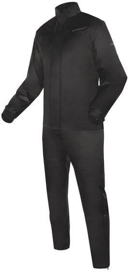 Rebelhorn Rain Two-Piece Waterproof Suit Black