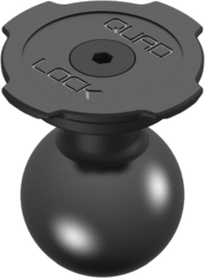 Quad Lock Adaptor for Ram Mounts 1" Ball Socket Quad Lock Adaptor for Ram Mounts 1" Ball Socket