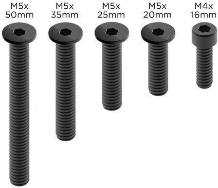 Quad Lock Screw Set Pro 2 Black Quad Lock Screw Set Pro 2 Black