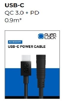 Quad Lock USB-C Cable QUAD LOCK USB-C Cable