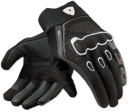 REV'IT Hyperspeed 3 Gloves Black/White