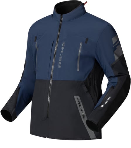 Richa Orion GTX Jacket Black/Dark Blue