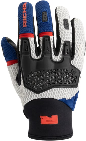 Richa Sandblast Gloves Blue/Red