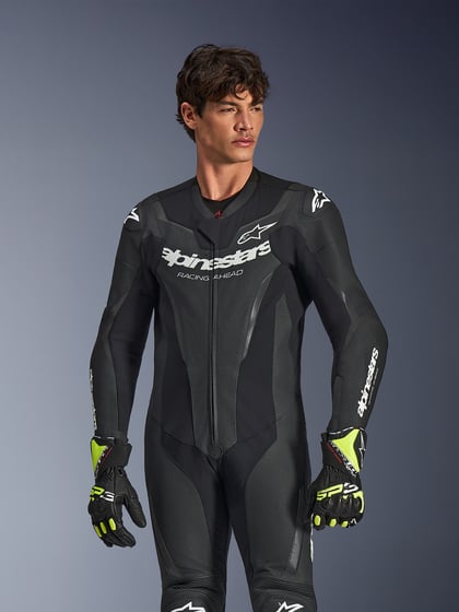 Alpinestars Gp Force V2 Leather Suit 1 Pc Black