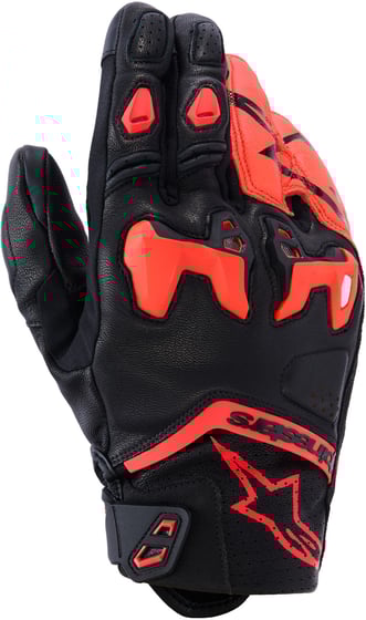 Alpinestars Sp-R Tech Gloves Black/Red Fluo