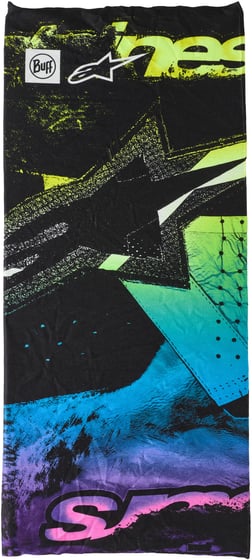 Alpinestars Buff Ignite Neck Tube Black/Bright Red