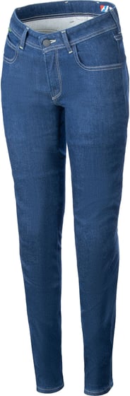Alpinestars Daisy V3 Women'S Riding Denim Motorjeans Rinse Blue