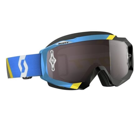 Scott Hustle MX Goggle Asymmetric Blue