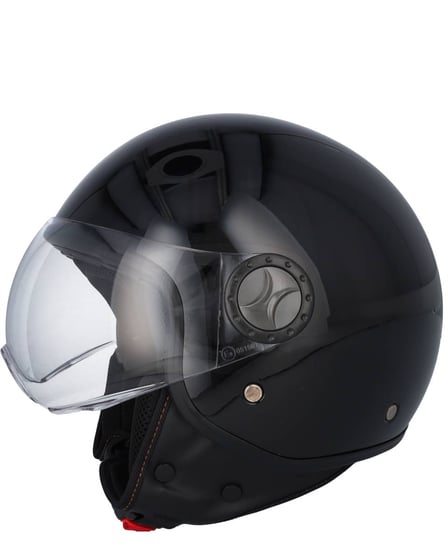 Vito Jet Loreto scooterhelm glanszwart