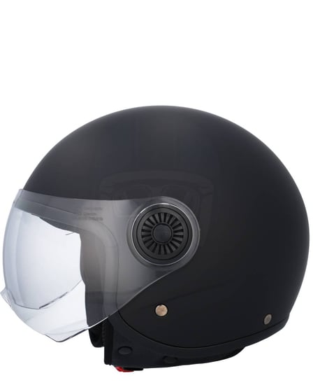 Vito Jet Loreto scooterhelm matzwart