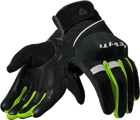 REV'IT Mosca Gloves Black/Neon Yellow