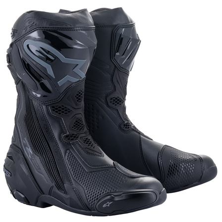 Alpinestars Supertech R 2021 Boots Black 1100 - Worldwide Shipping!