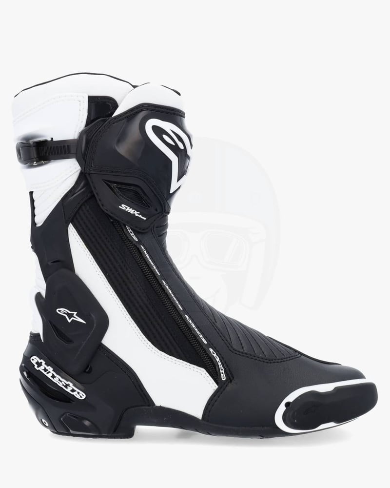 alpinestars SMX PLUS V2 レーシングブーツ EU41 白黒 SMX Plus V2 Boots - BLACK RACING/SPORT Boots | Alpinestars