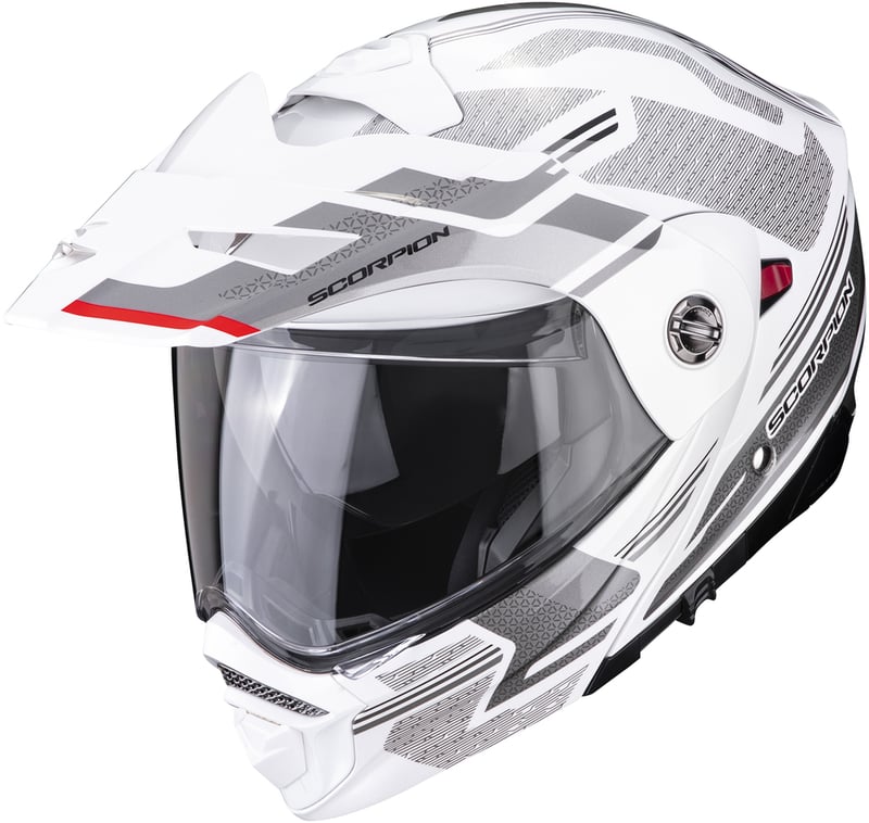 Scorpion ADX-2 Carrera Pearl White/Silver - Worldwide Shipping!