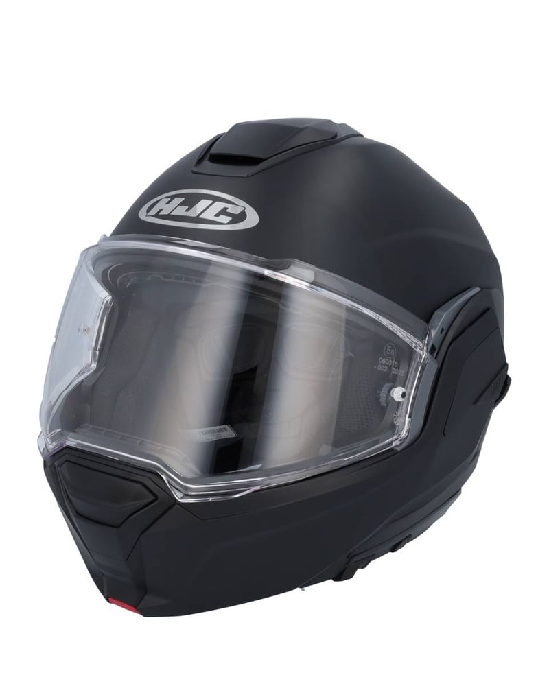 blacked out visitor for a hjc helmet HJC i100 Matt Black 111