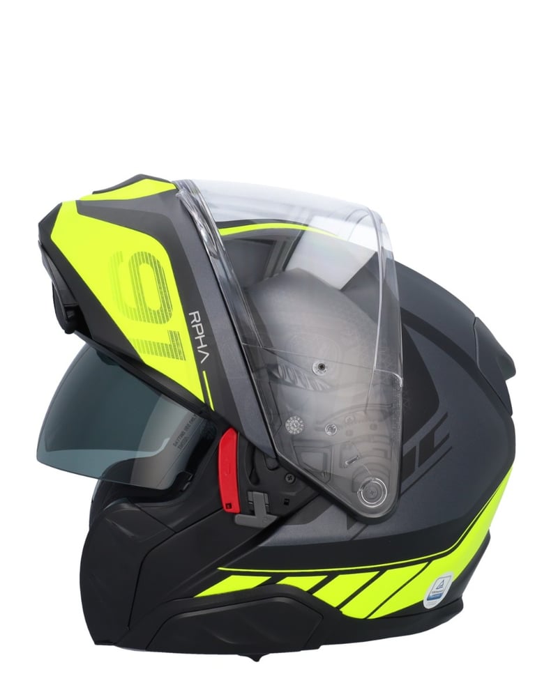 Hjc Rpha Rifino Colours HJC RPHA-91 Rafino Black/Yellow 178 - Worldwide Shipping!