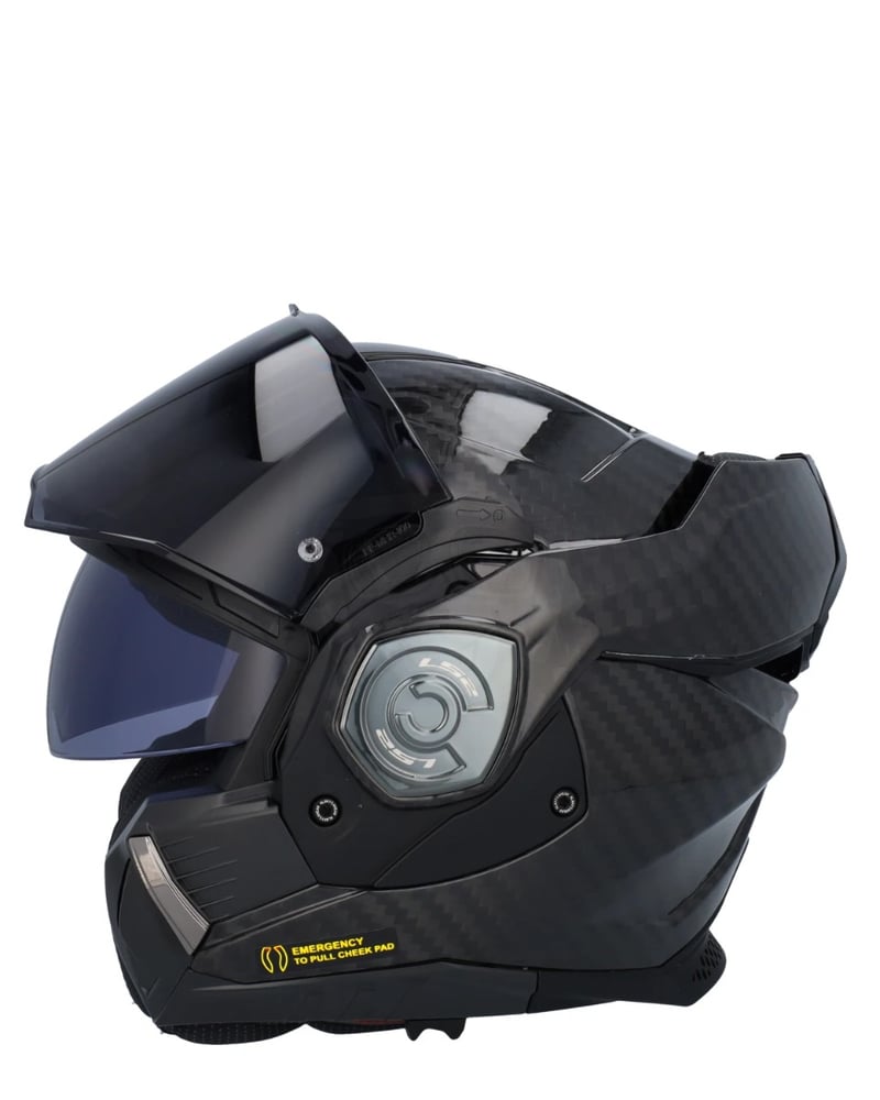 LS2 FF901 Advant X Solid Carbon 06 - Worldwide Shipping!