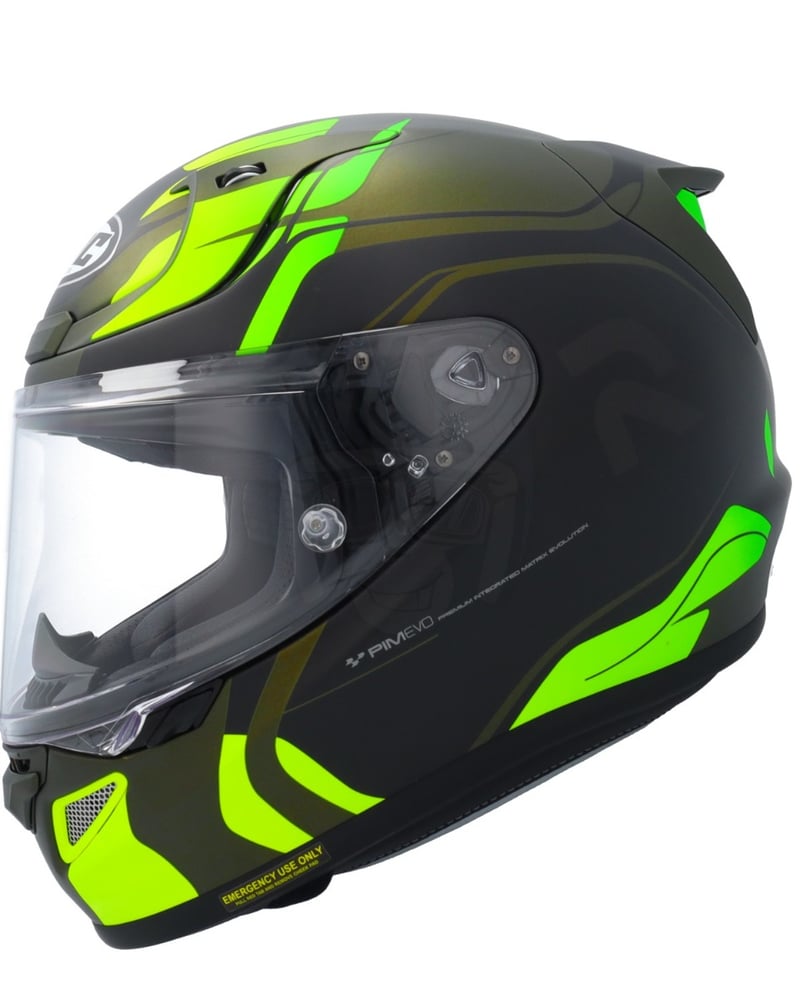 HJC RPHA 12 Lawin Black/Yellow - Worldwide Shipping!