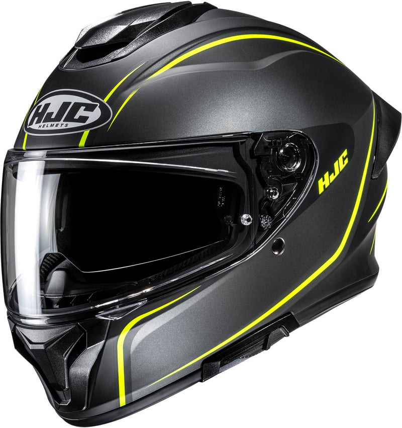 HJC C71 Quez Black/Yellow 170 - Worldwide Shipping!