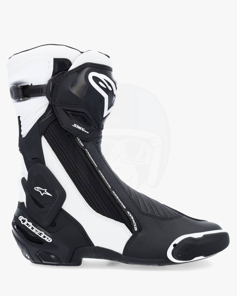 alpinestars SMX PLUS V2 レーシングブーツ EU41 白黒 Alpinestars SMX Plus V2 Boots White 12 - Worldwide Shipping!