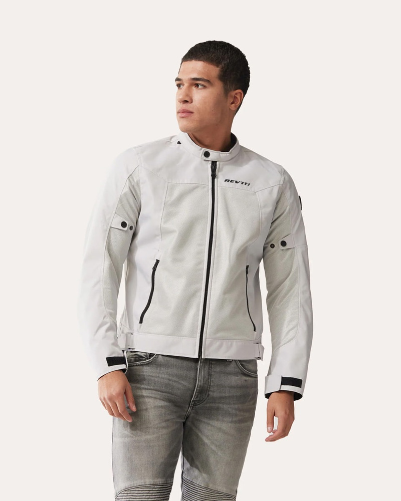 REV'IT Eclipse 2 Jacket Silver - Worldwide Shipping!