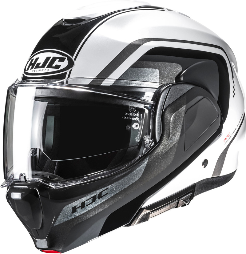 Hjc R100 HJC F100 Reff White/Black 210 - Worldwide Shipping!
