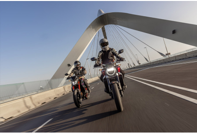 Riding a motorcycle in Belgium
