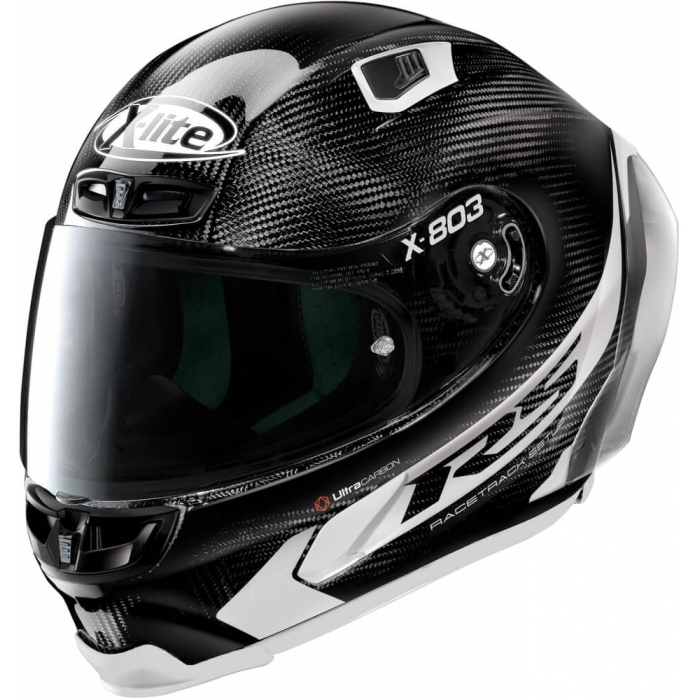 X-Lite X-803 RS ULTRA CARBON Hot Lap White 014
