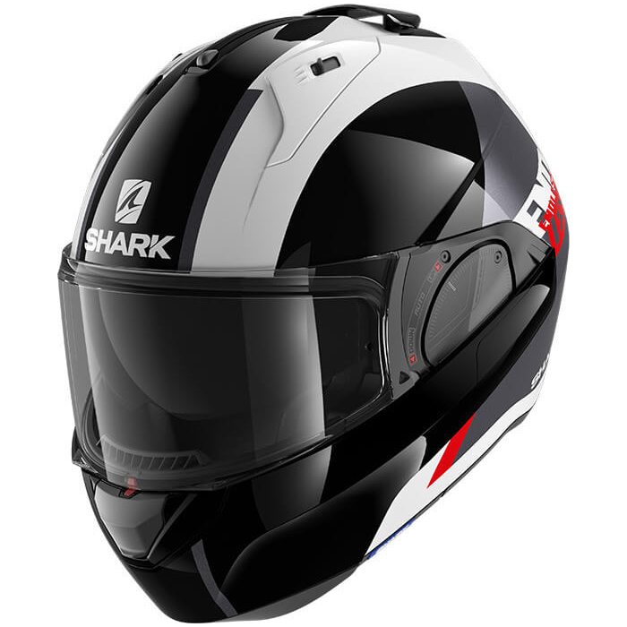 Shark Evo ES Endless White/Black/Red WKR