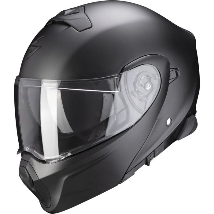 Scorpion EXO-930 SMART Solid Matt Pearl Black