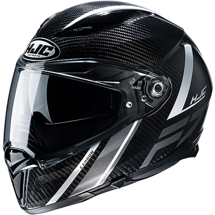 HJC F70 Eston Carbon Black/white 182